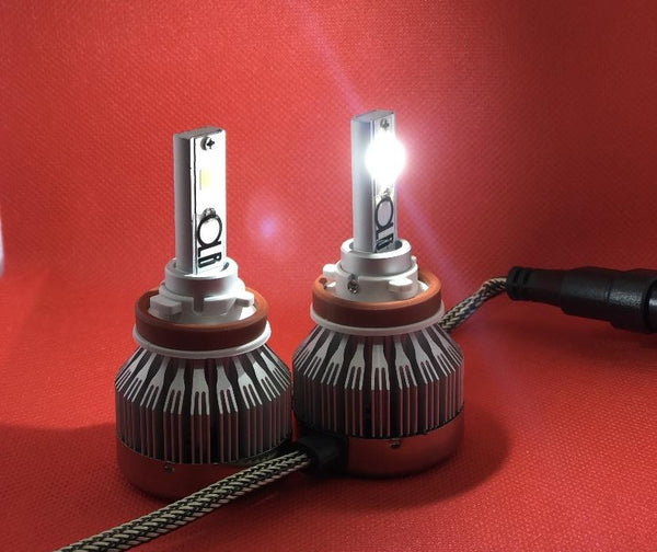 LED Headlight kit 9012  bulbs Fanless
