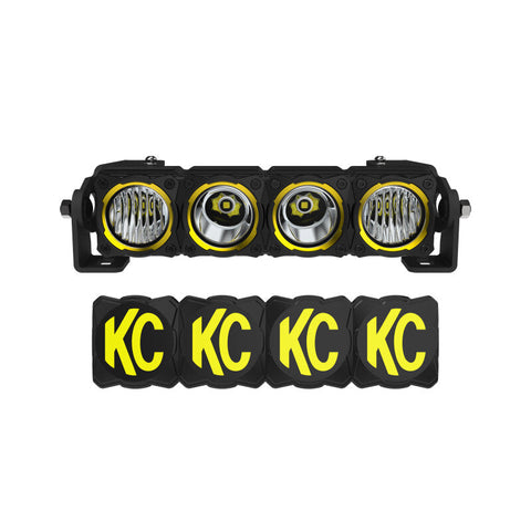KC HiLiTES FLEX ERA LED 10in. Light Bar - Master Kit - OffroadLEDbars