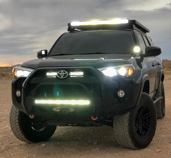 2009-2019 Toyota 4Runner LED Headlights High, Low, Fog lights - OffroadLEDbars