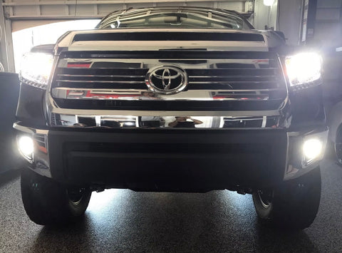 2015 2016 2017 2018 2019 Toyota Tundra LED Headlights (High/Low, Fog) - OffroadLEDbars