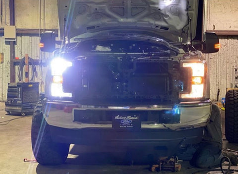 2017 -2019 Ford F-250  LED headlights high low beam super duty - OffroadLEDbars