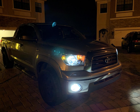 2007-2013 Toyota Tundra LED Headlights High, Low, Fog Lights - OffroadLEDbars