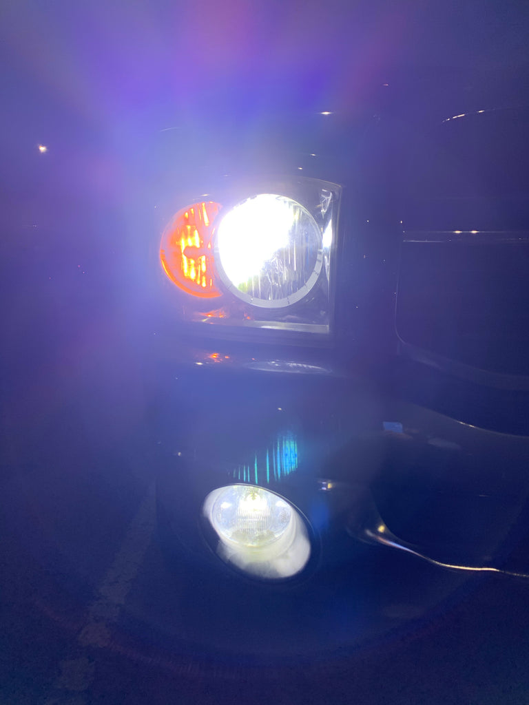 2002-2008 Dodge Ram Led Headlights and foglights WITH resistor OffroadLEDbars 2002-2008 Dodge Ram Led Headlights and foglights WITH resistor OffroadLEDbars