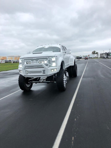 2017 -2019 Ford F-250  LED headlights high low beam super duty - OffroadLEDbars