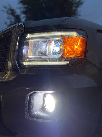 2015-2020 Colorado Canyon High,  Low, and fog beam LED Headlights - OffroadLEDbars