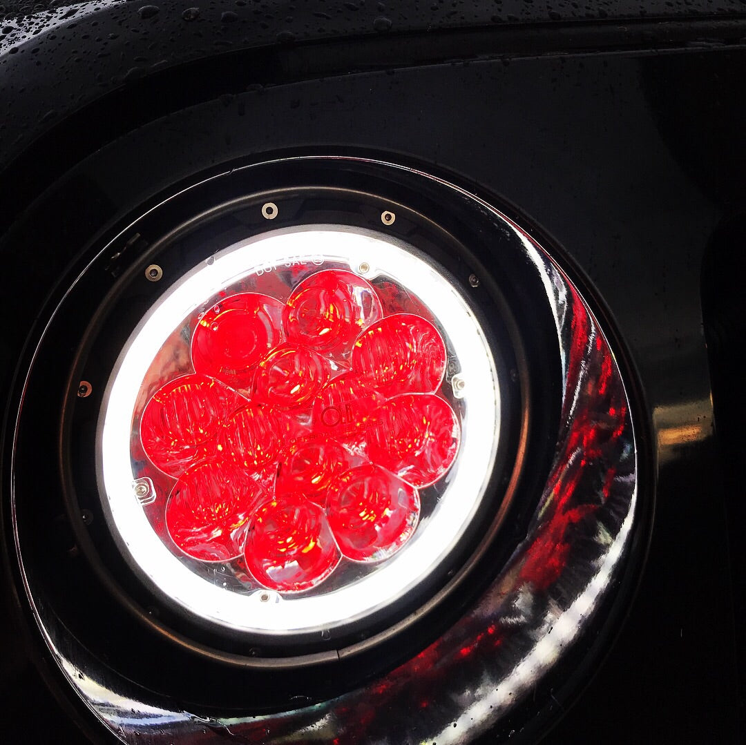 RGB LED Rock lights 8 pod kit under glow - OffroadLEDbars