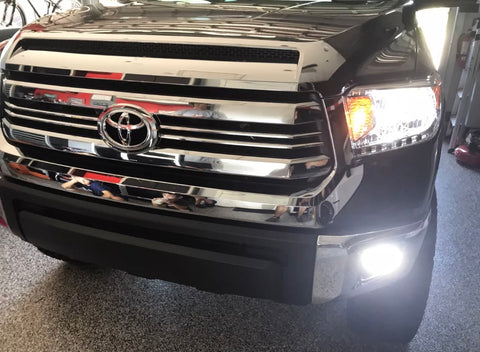 2015 2016 2017 2018 2019 Toyota Tundra LED Headlights (High/Low, Fog) - OffroadLEDbars