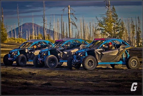 COMPLETE WITH RGB BACKLIGHTING 40 inch curved  light bar WITH mounts Can-Am Maverick X3 2017-2019 - OffroadLEDbars