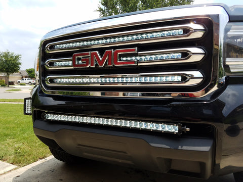 2016-2019 Chevy Colorado or GMC Canyon 30 inch Single Row Light Bar 150 Watts with Mounts - OffroadLEDbars