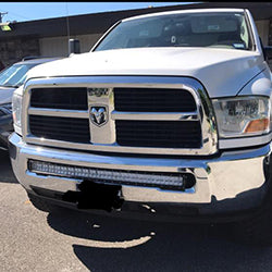 2010-2016 Ram 2500 3500 Bumper Slit 40 Inch Curved Bar Kit - OffroadLEDbars