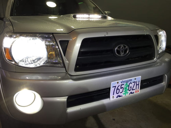 2004-2015 Toyota Tacoma LED Headlights High/Low and  Fog lights - OffroadLEDbars
